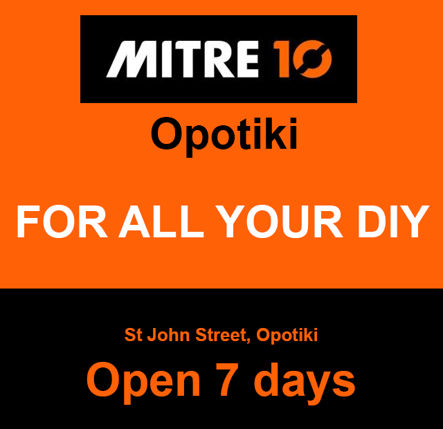 Mitre 10 Opotiki - Opotiki College - July 24